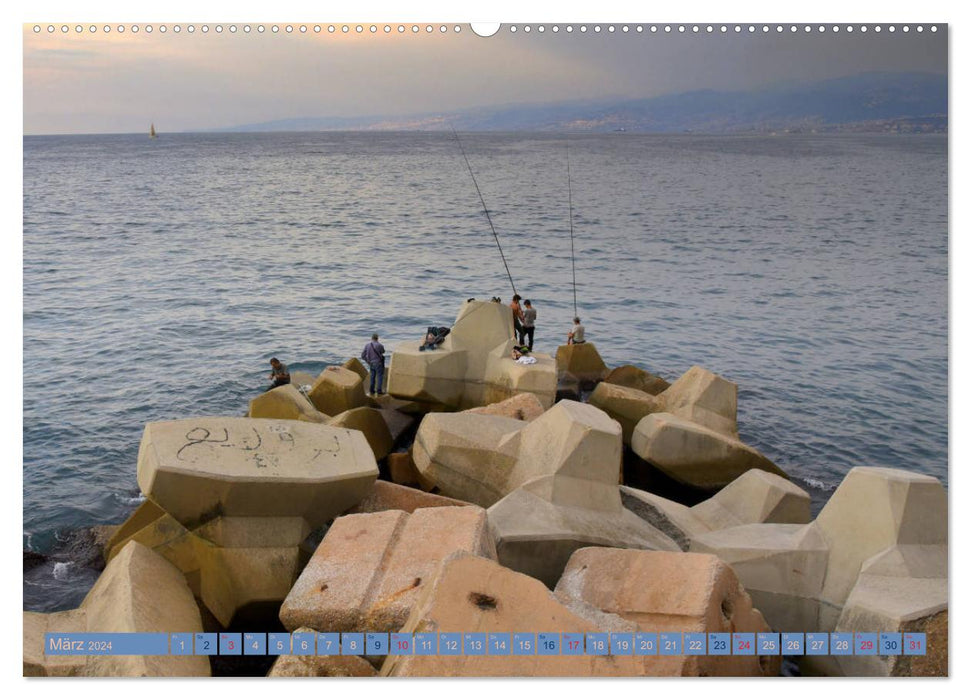 Beyrouth - ressuscitée des ruines (Calendrier mural CALVENDO 2024) 