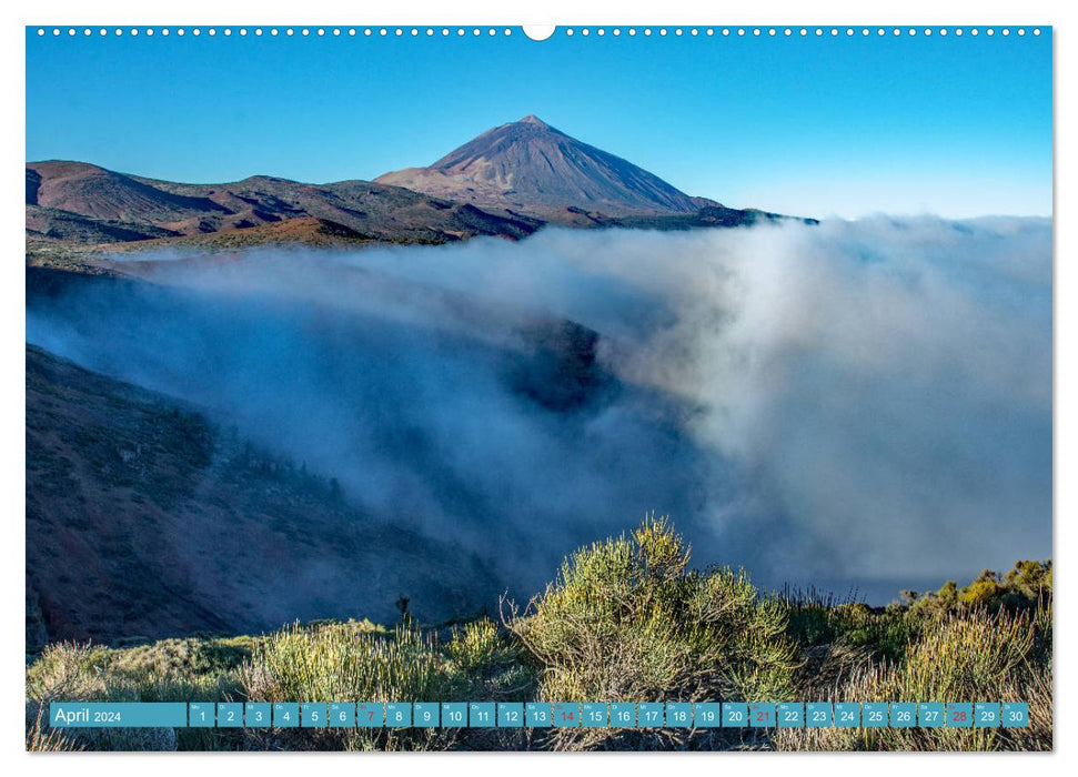 Le Pico del Teide - Michael Jaster (Calvendo Premium Wall Calendar 2024) 