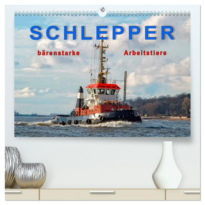 Schlepper - bärenstarke Arbeitstiere (CALVENDO Premium Wandkalender 2024)