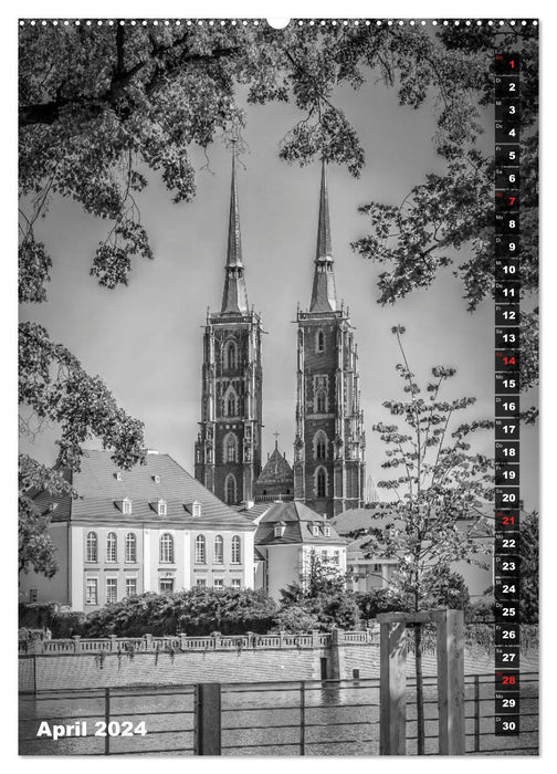 STADTBILDER Monochrome Momente (CALVENDO Wandkalender 2024)