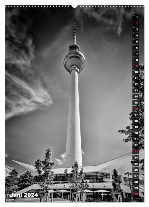 STADTBILDER Monochrome Momente (CALVENDO Wandkalender 2024)