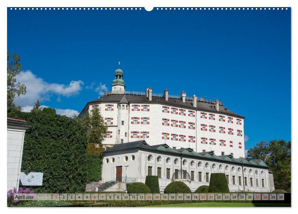 Innsbruck - Die Stadt im Herzen der Alpen (CALVENDO Premium Wandkalender 2024)