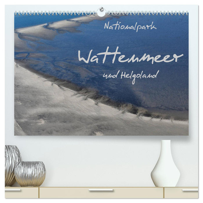 Mer des Wadden et parc naturel Heligoland (calendrier mural CALVENDO Premium 2024) 
