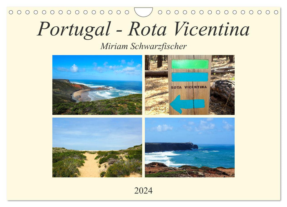 Portugal - Rota Vicentina (Calendrier mural CALVENDO 2024) 