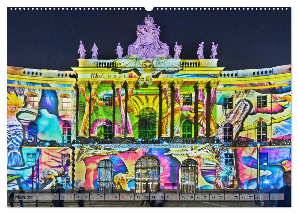 Berlin - photographié par Michael Allmaier (calendrier mural CALVENDO 2024) 
