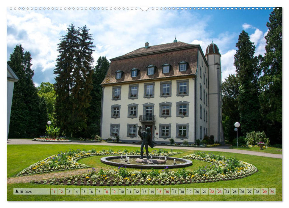Bad Säckingen – La Perle du Haut Rhin (Calvendo Premium Wall Calendar 2024) 