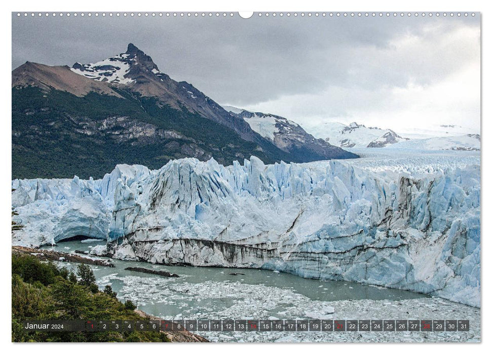 Patagonie argentine (Calvendo Premium Calendrier mural 2024) 