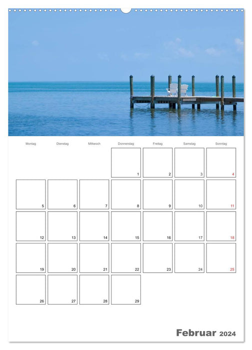 Sommer, Sonne, Freizeit / Terminplaner (CALVENDO Premium Wandkalender 2024)