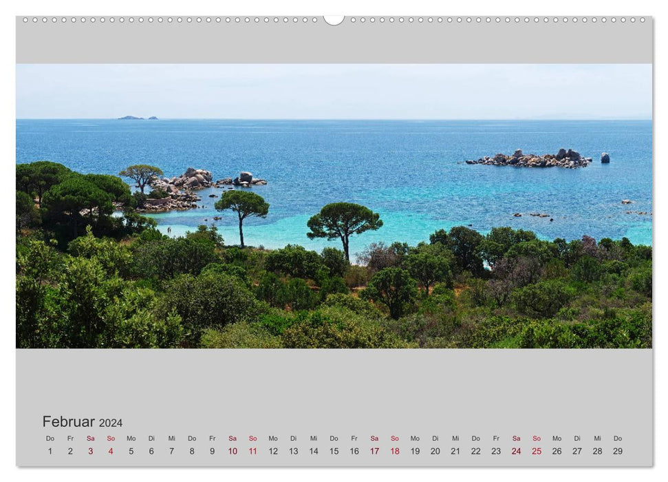 Korsika - Im Süden (CALVENDO Wandkalender 2024)