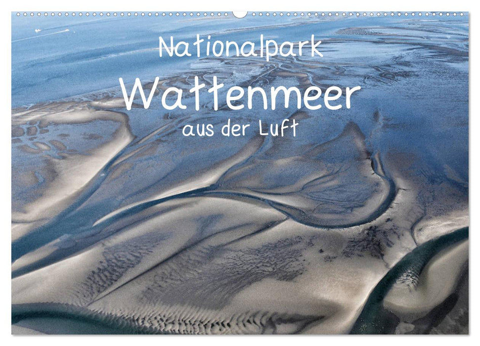 Naturpark Wattenmeer aus der Luft (CALVENDO Wandkalender 2024)