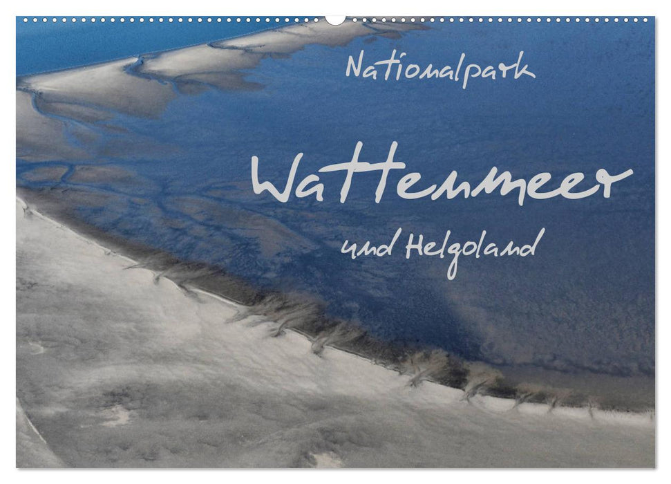 Mer des Wadden et parc naturel Heligoland (calendrier mural CALVENDO 2024) 
