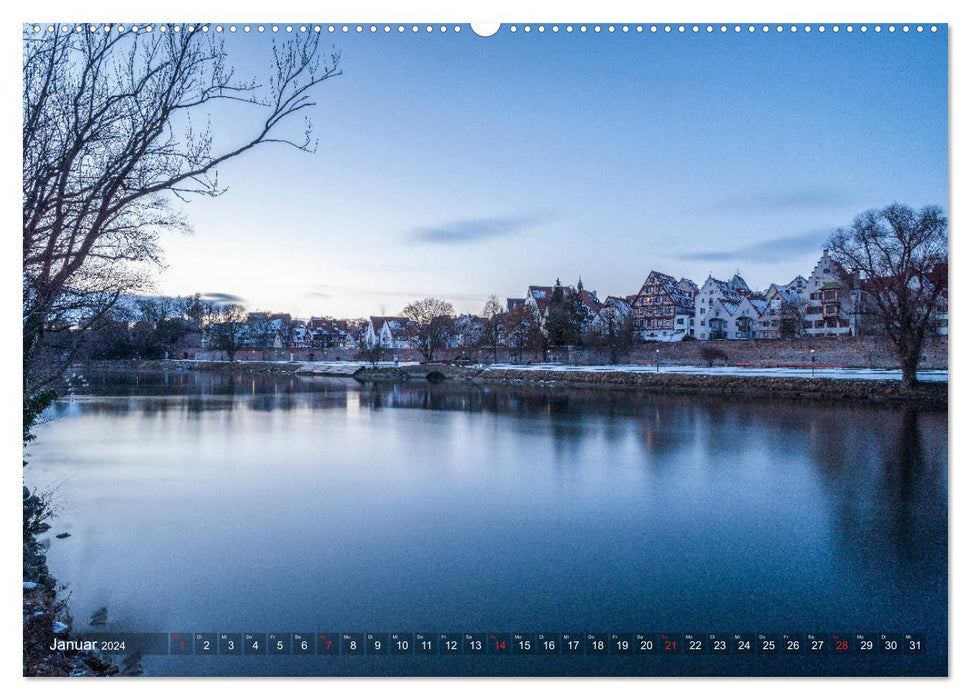 Ulm für Nestspatzen (CALVENDO Wandkalender 2024)