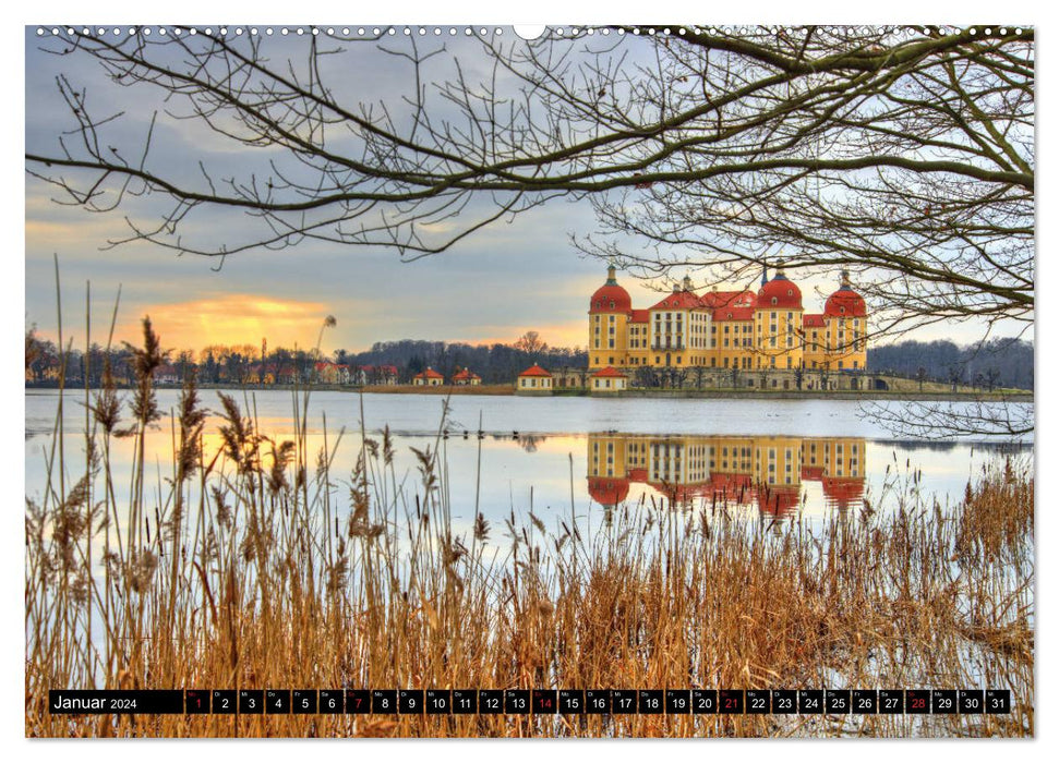 Sachsen`s Glanz (CALVENDO Premium Wandkalender 2024)