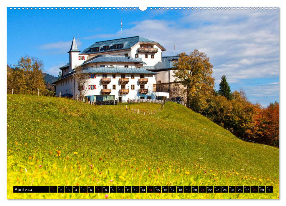 Oberpinzgau (CALVENDO Premium Wandkalender 2024)
