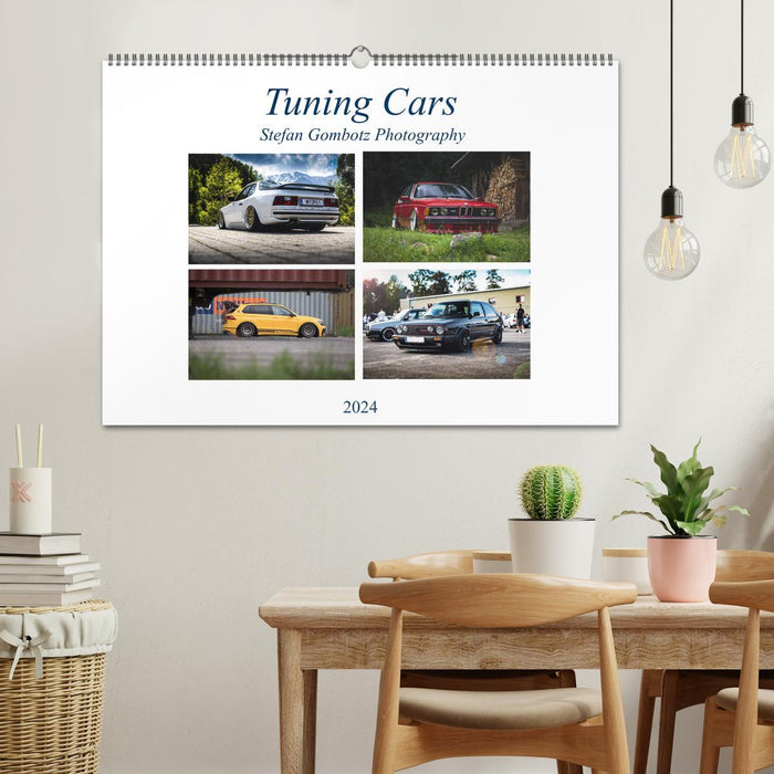 Tuning Cars (Calendrier mural CALVENDO 2024) 