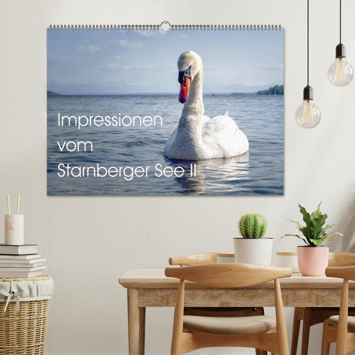 Impressions du lac de Starnberg II (calendrier mural CALVENDO 2024) 