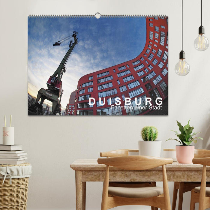 DUISBURG Facetten einer Stadt (CALVENDO Wandkalender 2024)