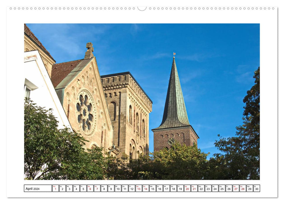 DUISBOURG facettes d'une ville (calendrier mural CALVENDO 2024) 