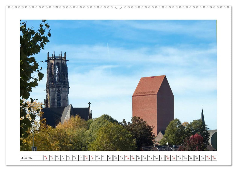 DUISBURG Facetten einer Stadt (CALVENDO Wandkalender 2024)