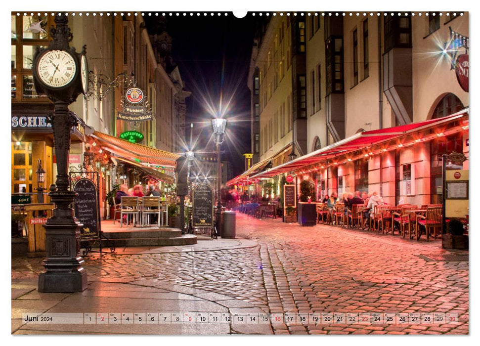 Dresde – photographié par Michael Allmaier (Calvendo Premium Wall Calendar 2024) 