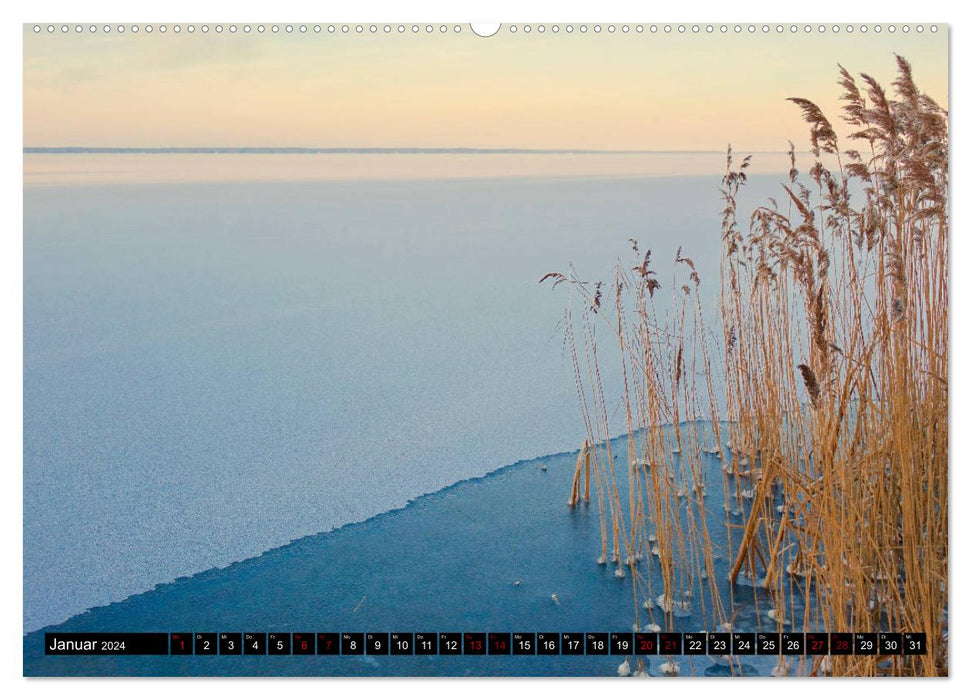 La mer près de Steinhude (Calvendo Premium Wall Calendar 2024) 