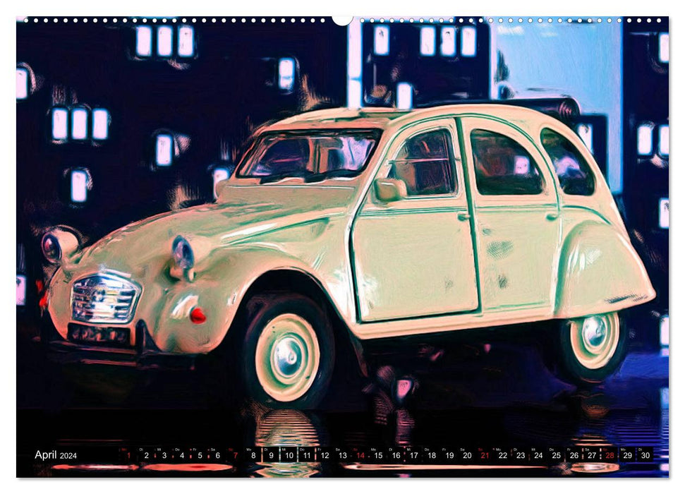 70 Jahre 2CV (CALVENDO Wandkalender 2024)