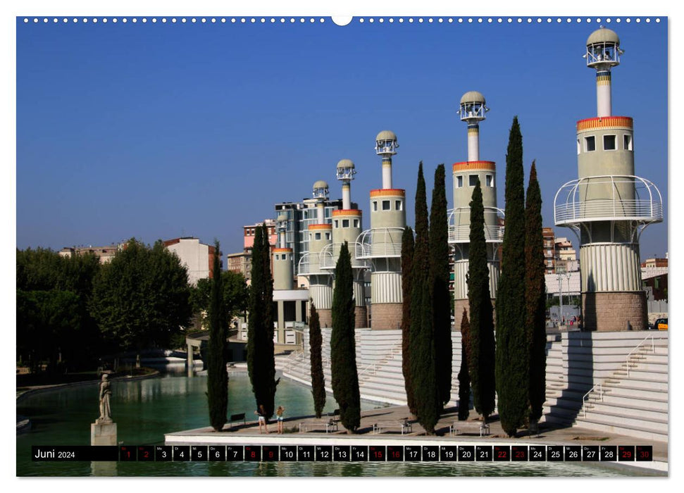 Barcelona - Stadt des Modernisme (CALVENDO Premium Wandkalender 2024)