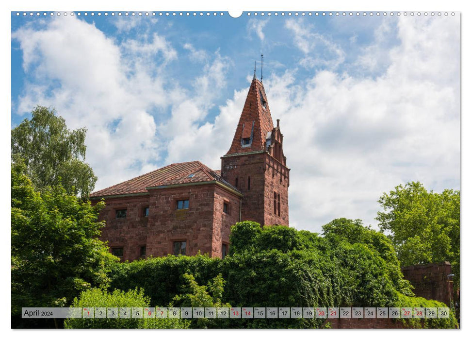 Bad Säckingen - La perle du Haut Rhin (Calendrier mural CALVENDO 2024) 