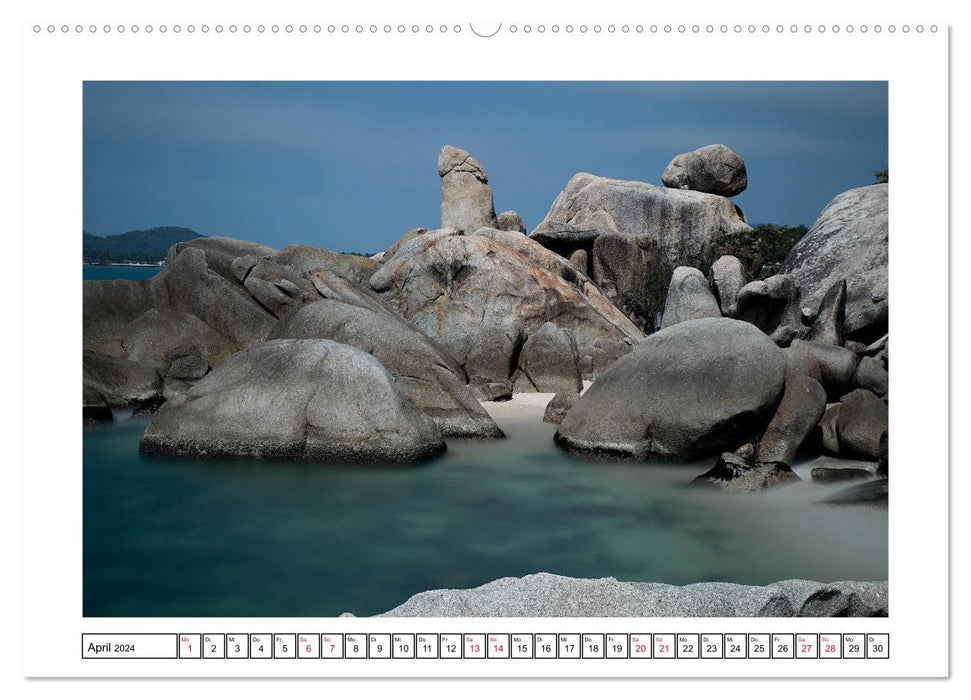 Koh Samui - Paysages culturels fascinants (Calendrier mural CALVENDO 2024) 