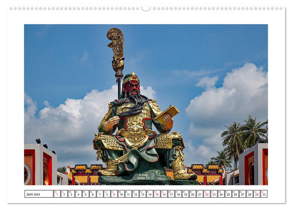 Koh Samui - Paysages culturels fascinants (Calendrier mural CALVENDO 2024) 