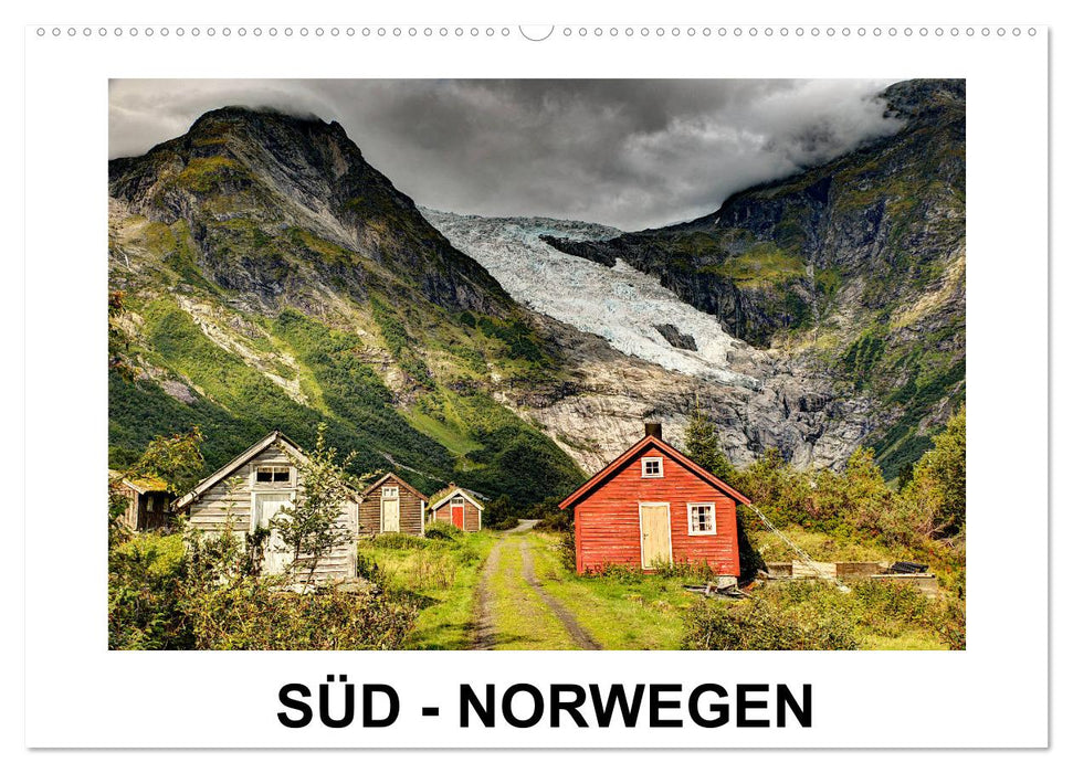 Sud - Norvège (Calendrier mural CALVENDO 2024) 