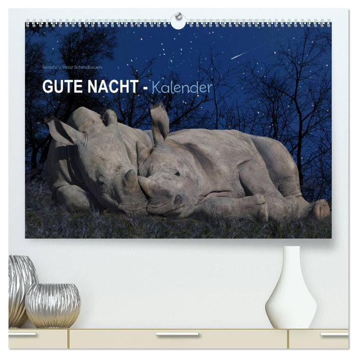 "Gute Nacht"-Kaleder (CALVENDO Premium Wandkalender 2024)