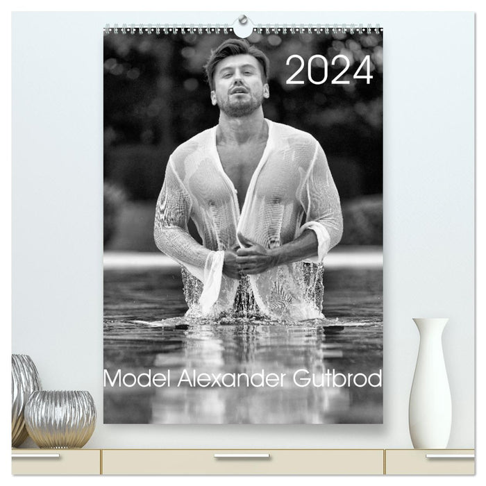 Kalender 2024 Model Alexander Gutbrod (Retro) (CALVENDO Premium Wandkalender 2024)