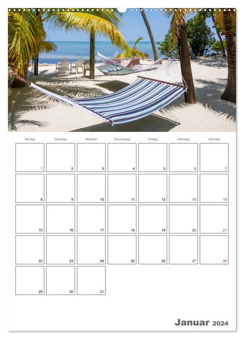 Sommer, Sonne, Freizeit / Terminplaner (CALVENDO Wandkalender 2024)