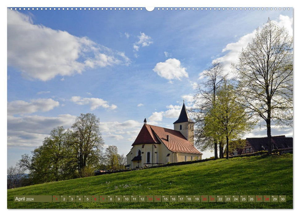 Unterwegs im Nürnberger Land (CALVENDO Premium Wandkalender 2024)