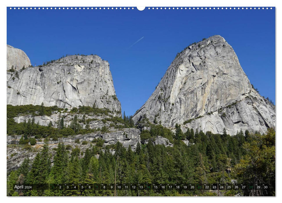 Parc national de Yosemite (calendrier mural CALVENDO 2024) 