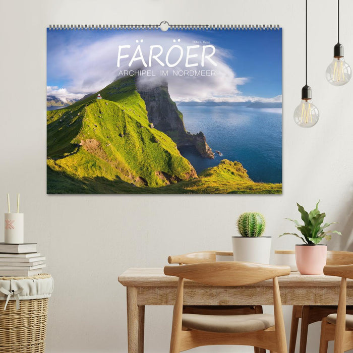 Färöer - Archipel im Nordmeer (CALVENDO Wandkalender 2024)