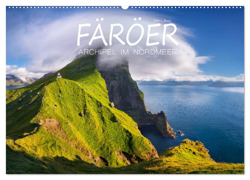 Färöer - Archipel im Nordmeer (CALVENDO Wandkalender 2024)