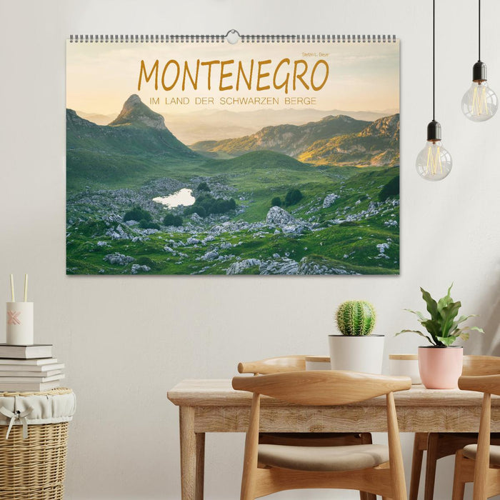 Monténégro - Au pays des montagnes noires (Calendrier mural CALVENDO 2024)