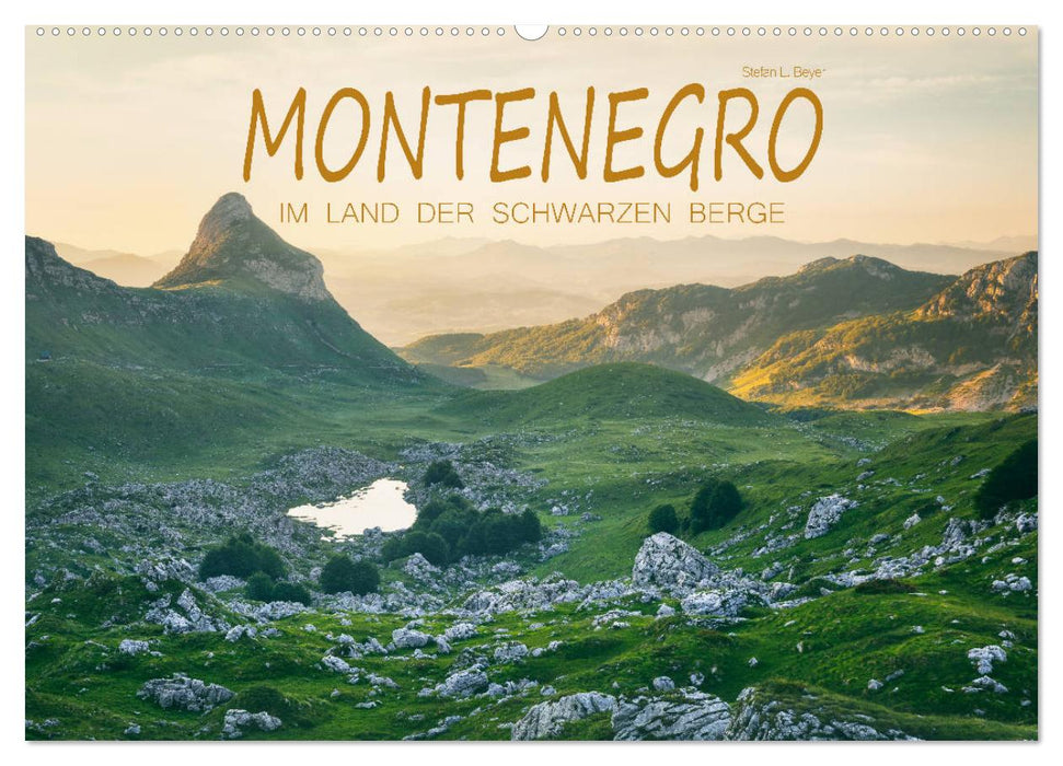 Monténégro - Au pays des montagnes noires (Calendrier mural CALVENDO 2024)