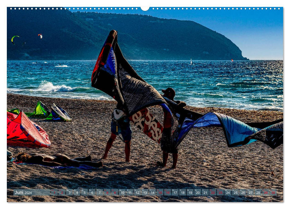 Lefkada - die weiße Perle im Ionischen Meer (CALVENDO Wandkalender 2024)