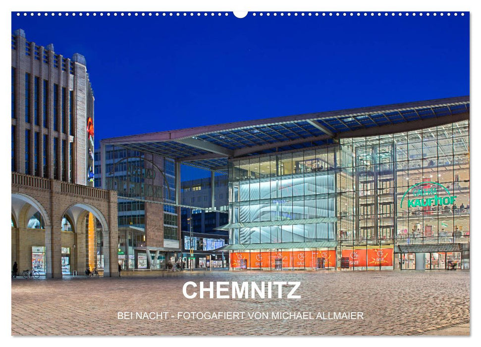 Chemnitz - fotografiert von Michael Allmaier (CALVENDO Wandkalender 2024)
