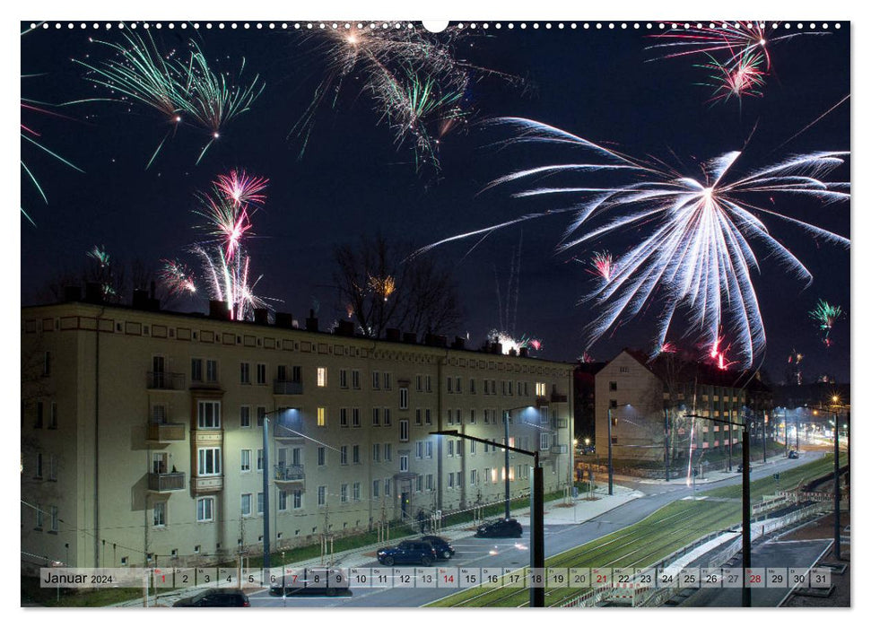 Chemnitz - fotografiert von Michael Allmaier (CALVENDO Wandkalender 2024)