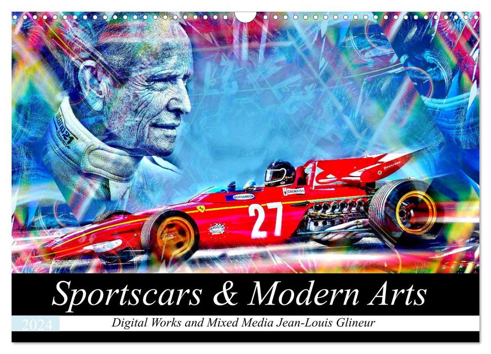 Sportscars & Modern Arts (CALVENDO Wandkalender 2024)