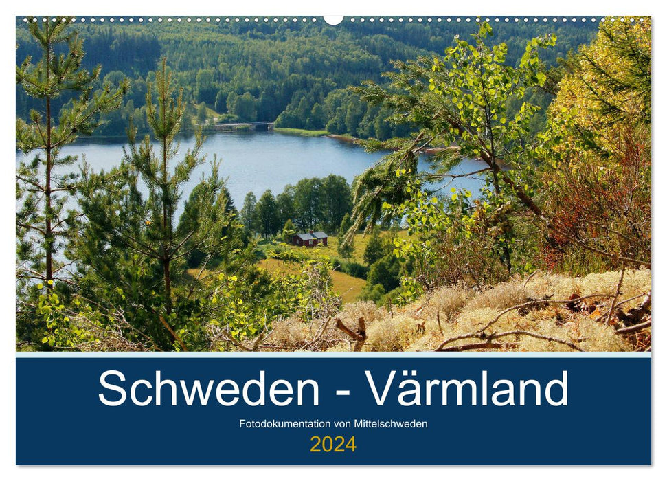 Schweden - Värmland (CALVENDO Wandkalender 2024)