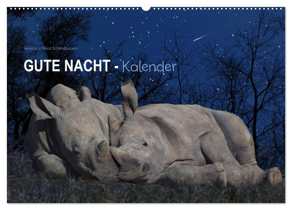 "Gute Nacht"-Kaleder (CALVENDO Wandkalender 2024)