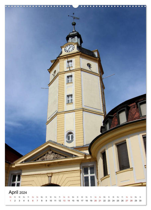 Ansbach - Die Markgrafenstadt an der Rezat (CALVENDO Wandkalender 2024)