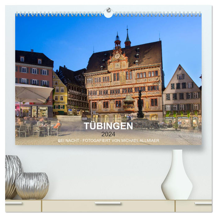 Tübingen - photographié par Michael Allmaier (Calendrier mural CALVENDO Premium 2024) 