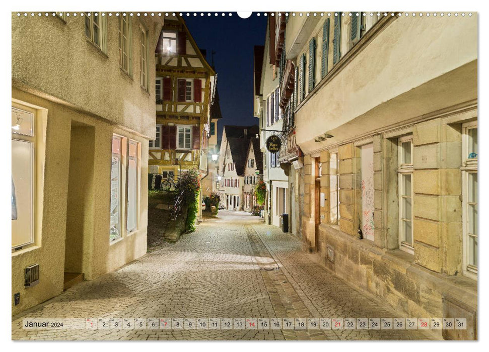 Tübingen - fotografiert von Michael Allmaier (CALVENDO Premium Wandkalender 2024)