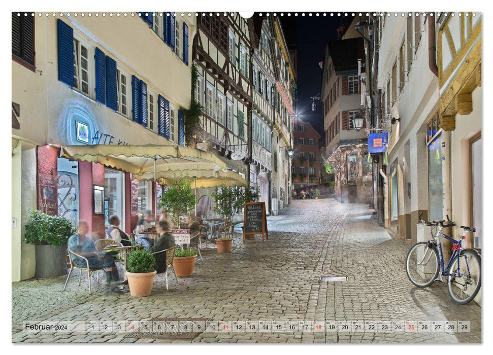 Tübingen - photographed by Michael Allmaier (CALVENDO Premium Wall Calendar 2024) 
